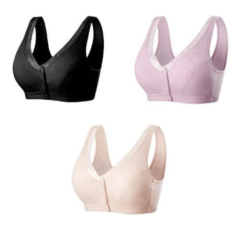 Plus Size Comfortable Cotton Bra