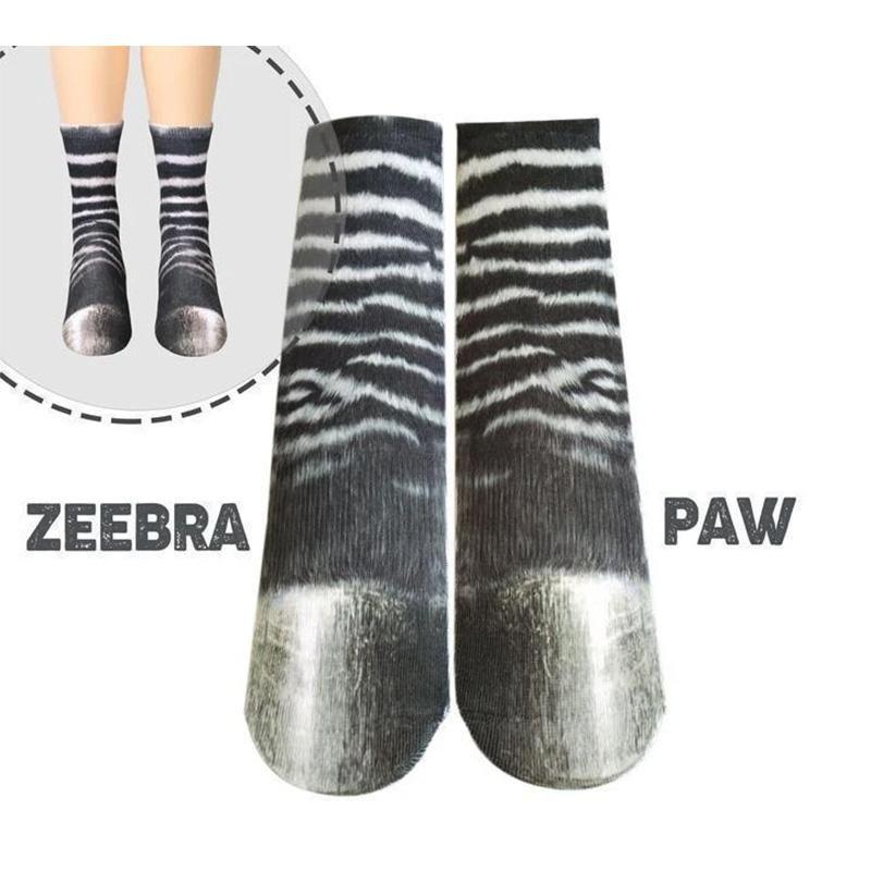 Flurry 3D Animal Paw Socks