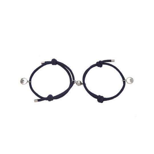 Couples braided bracelets