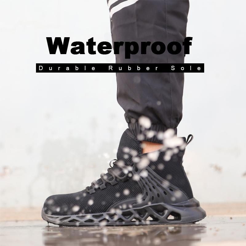 Rubber Sole Safety Shoes