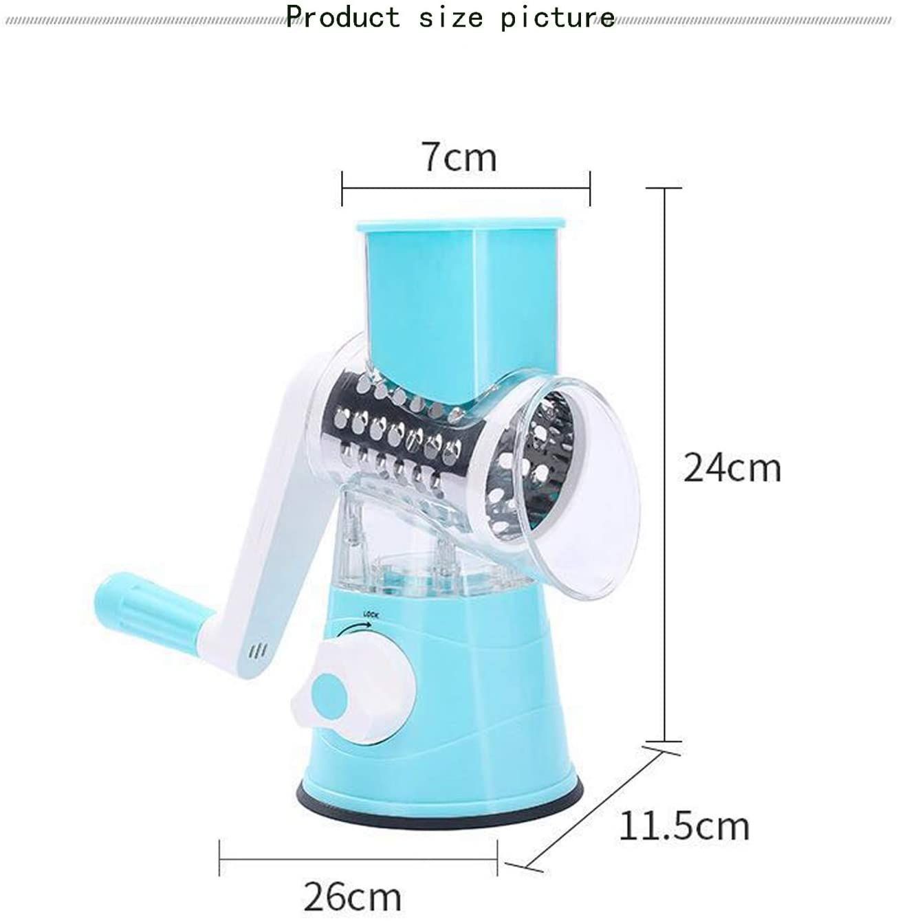 Vegetable Mandoline Slicer, Vegetable Fruit Cutter Cheese Shredder