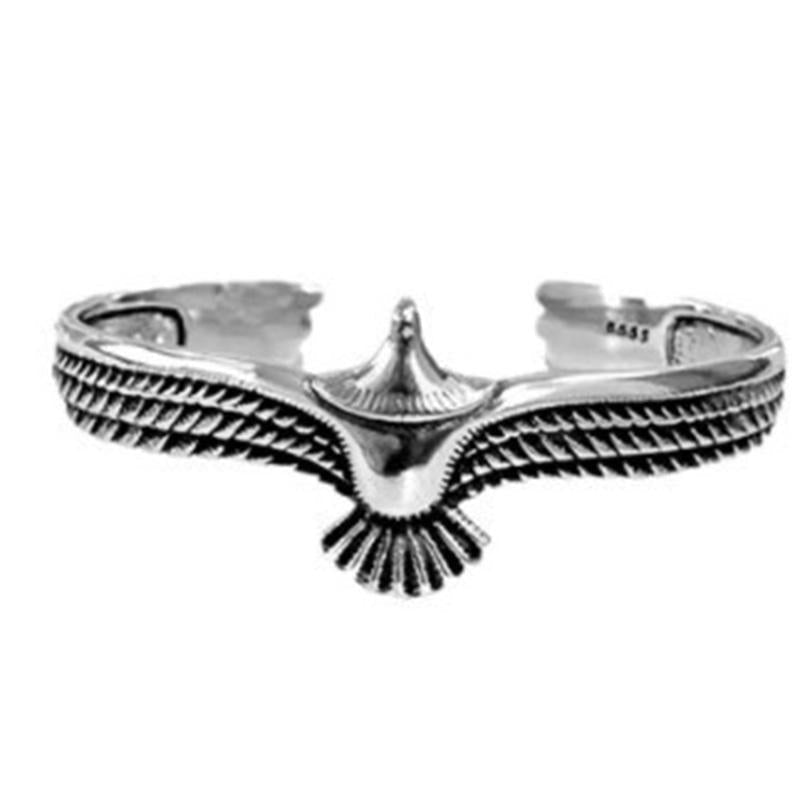 Eagle Cuff Bracelet Open Ended Bangle