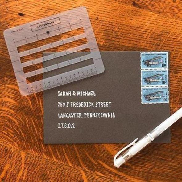 Strencil Writing And Envelope Addressing Guide