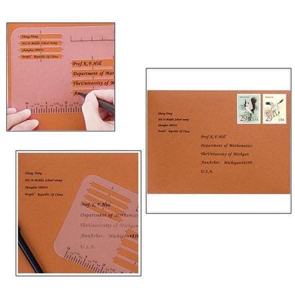 Strencil Writing And Envelope Addressing Guide