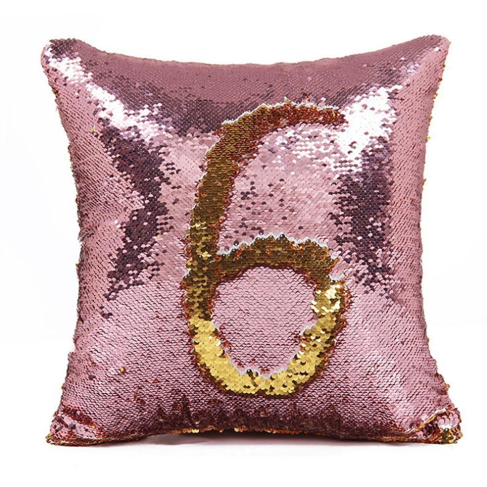 Amazing Reversible Sequin Pillow, insert included