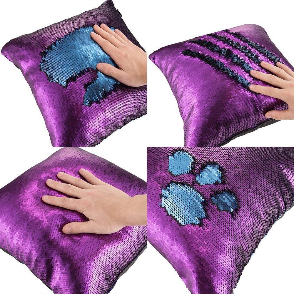 Amazing Reversible Sequin Pillow, insert included