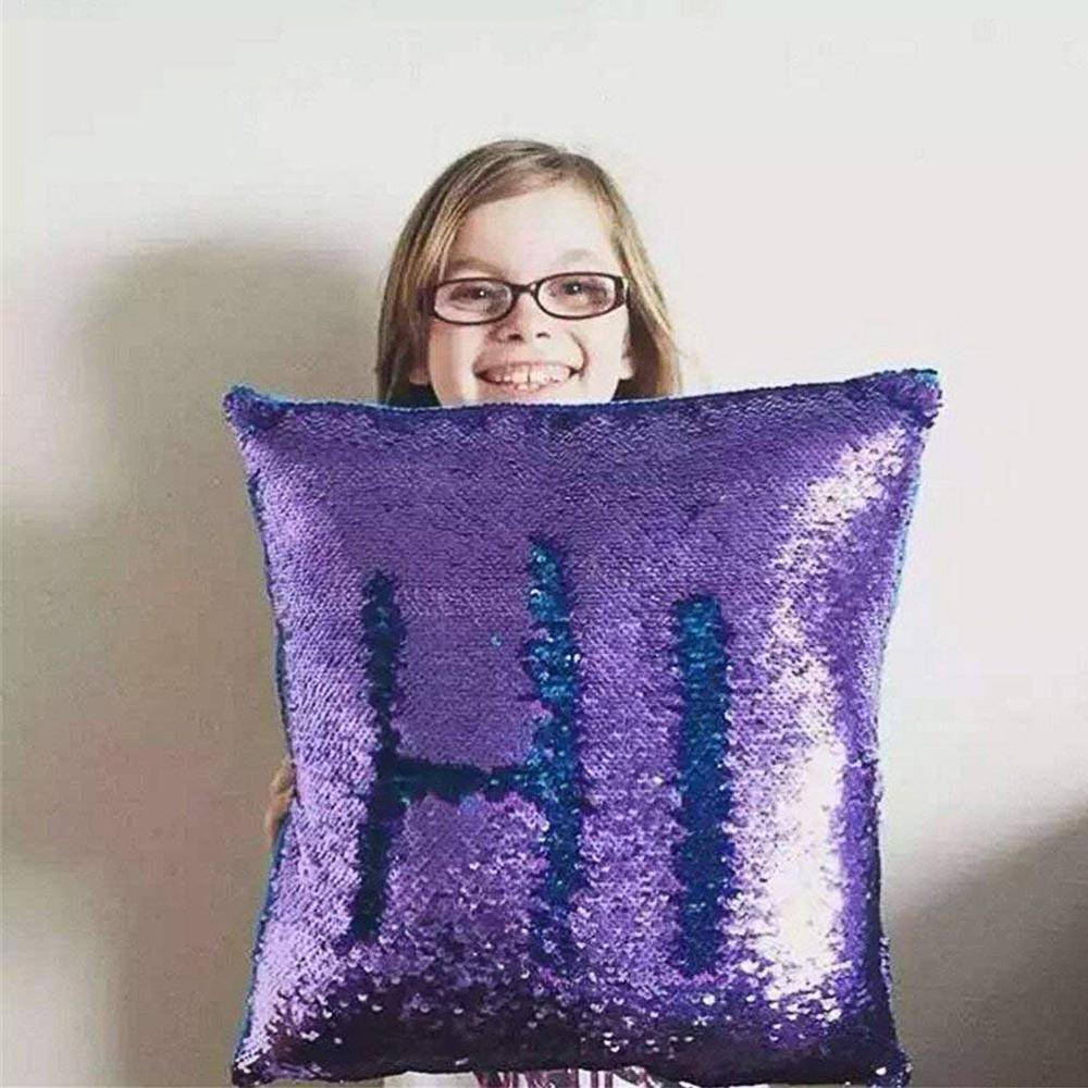 Amazing Reversible Sequin Pillow, insert included