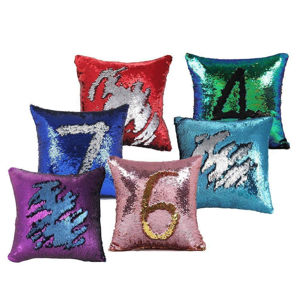 Amazing Reversible Sequin Pillow, insert included
