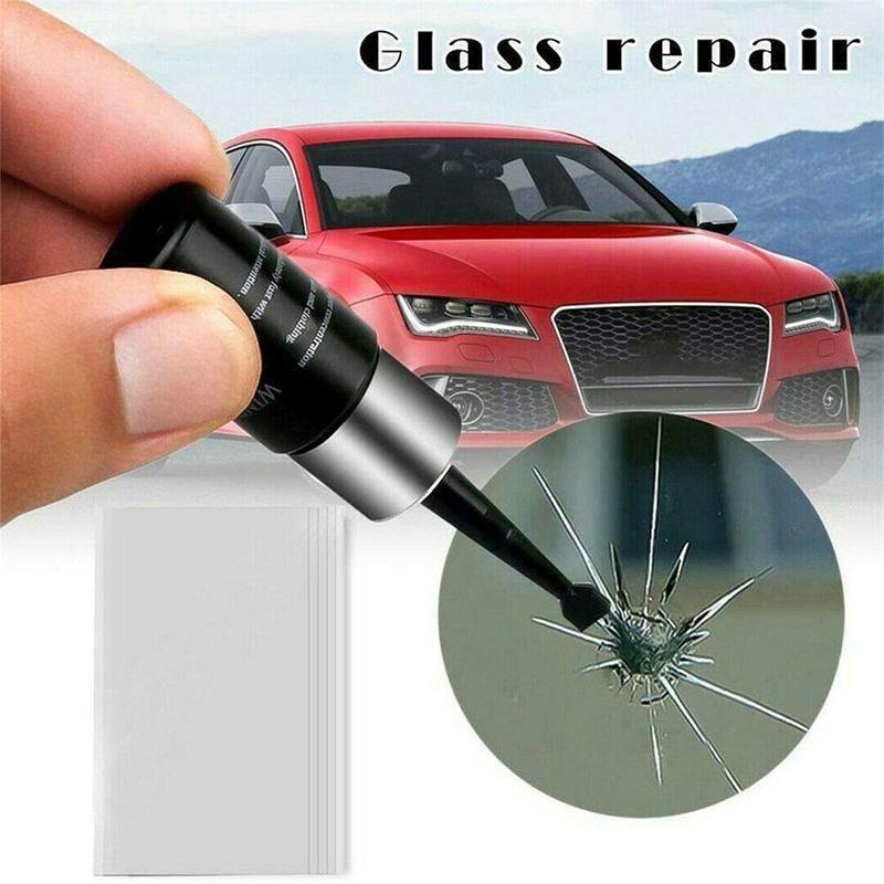 Magic glass repair fluid