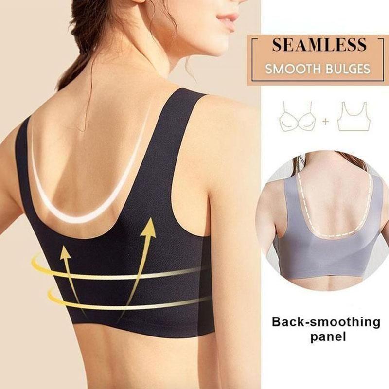Wireless Push Up Comfort Shock-proof Lace Bra