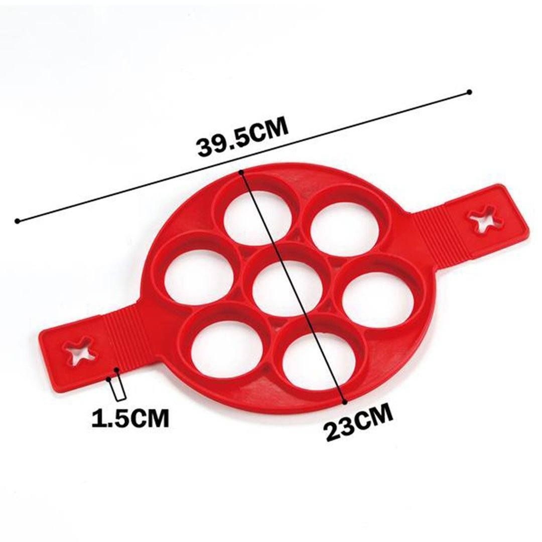 Reusable silicone non stick pancake maker