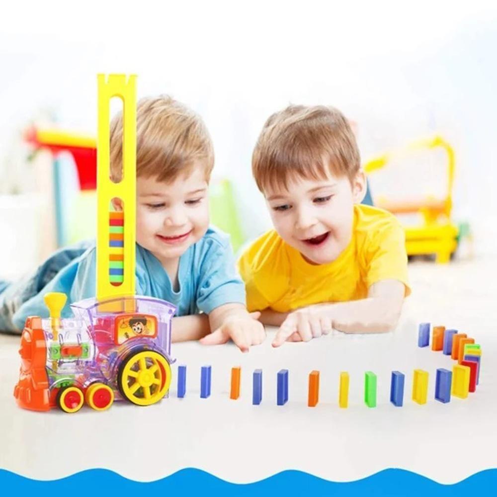 Automatic Domino Train