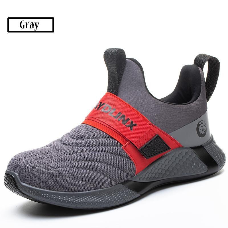 Lightweight Slip-Resistant Safety Shoes with Steel