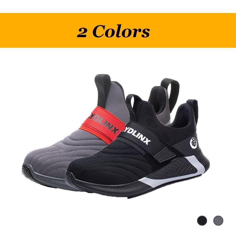 Lightweight Slip-Resistant Safety Shoes with Steel