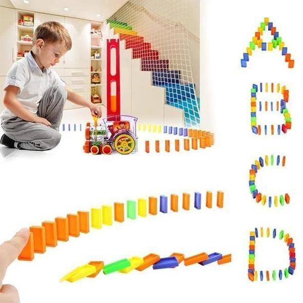Automatic Domino Train