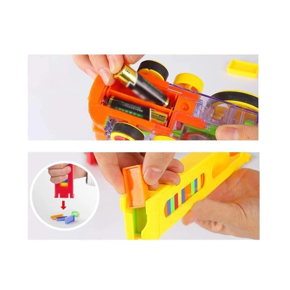 Automatic Domino Train