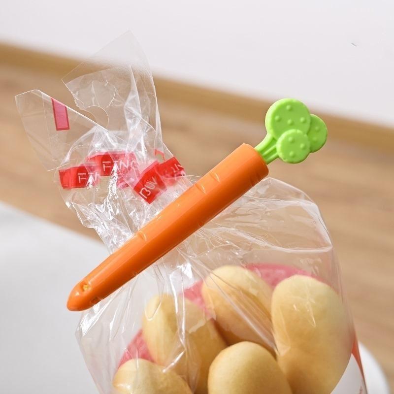 Carrot Food Bag Sealing Clip, 5 PCs