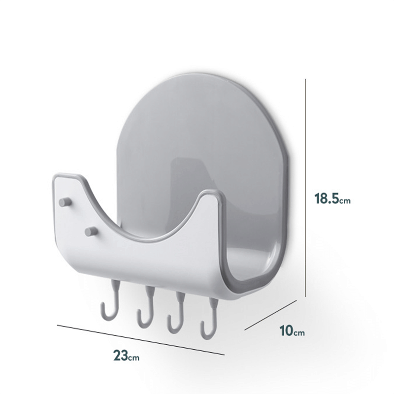 Pot Cover Rack Wall Mount Kitchen Shelf
