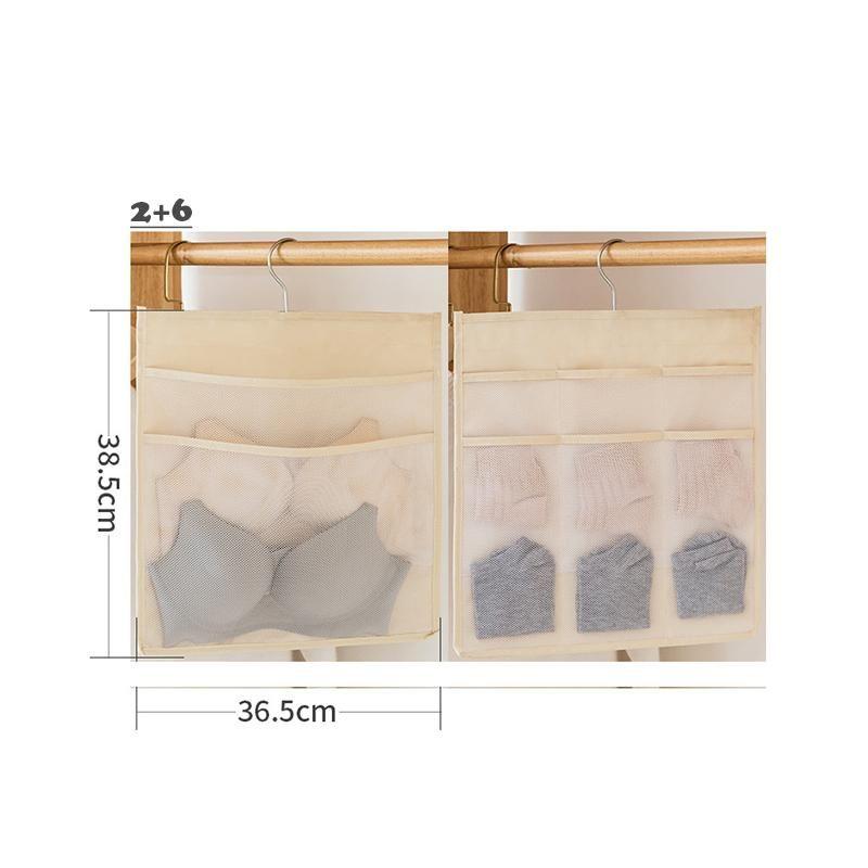 Double-Side Hanging Underwear Organizer