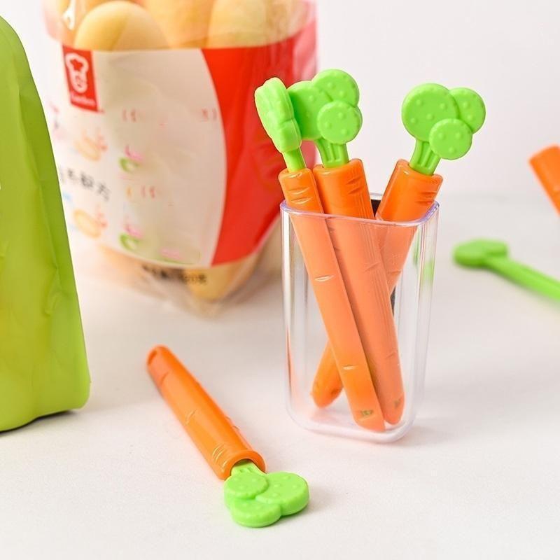 Carrot Food Bag Sealing Clip, 5 PCs