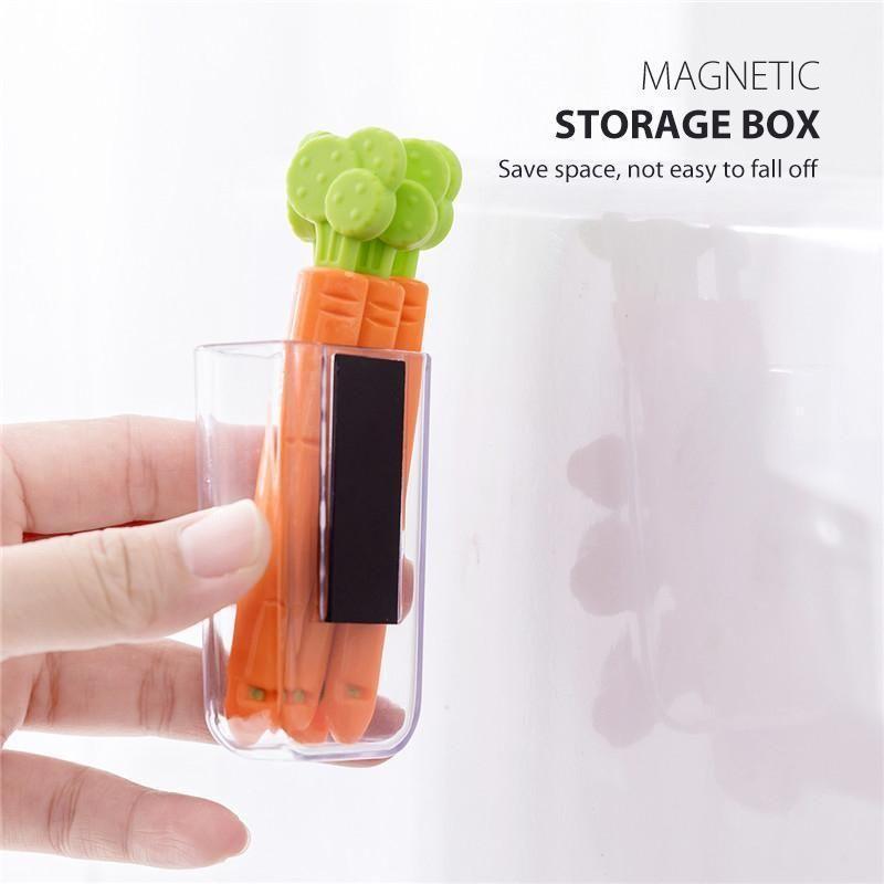 Carrot Food Bag Sealing Clip, 5 PCs