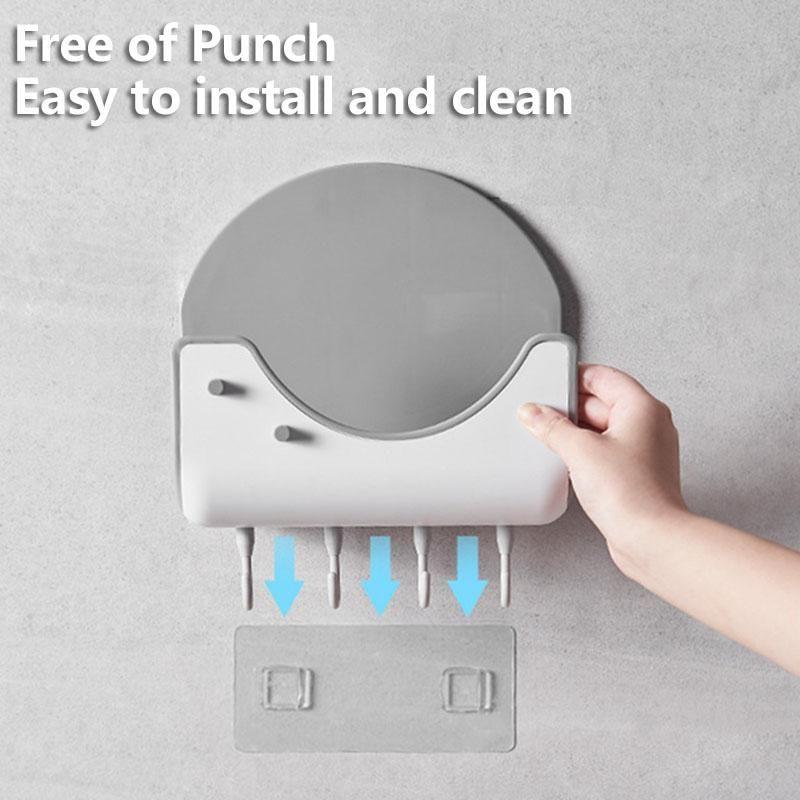 Pot Cover Rack Wall Mount Kitchen Shelf