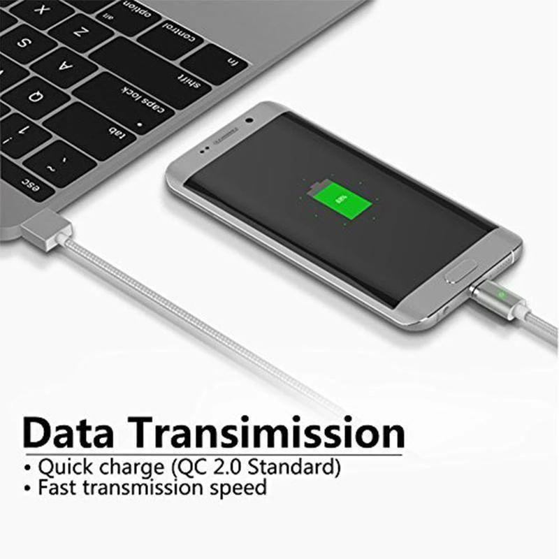 3-in-1 Magnetic Cable For Micro USB&Type-C&iPhone
