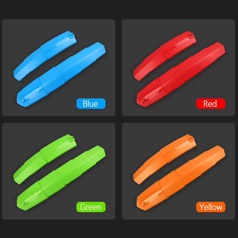 Super Pressure Resistant Bicycle Retractable Mudguard with Taillights