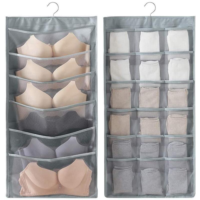 Double-Side Hanging Underwear Organizer