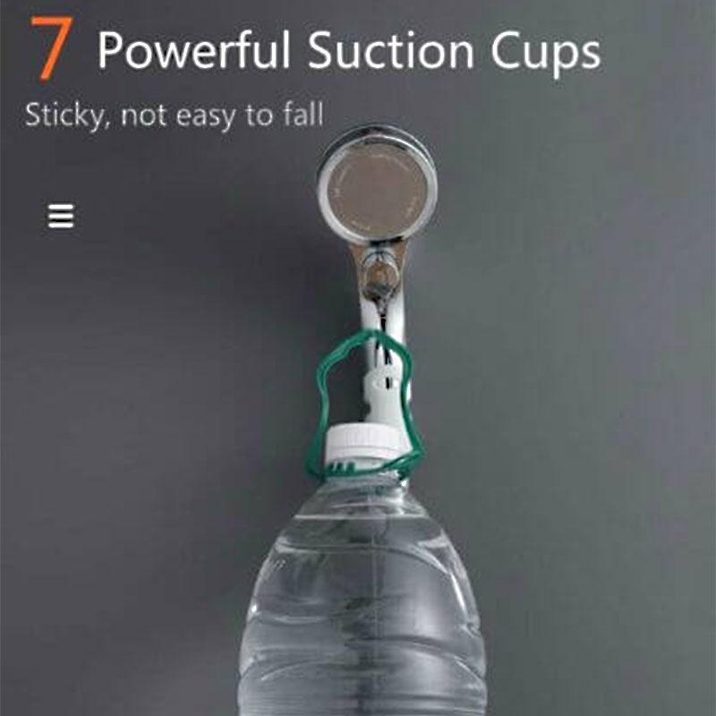 Silicone shower head holder