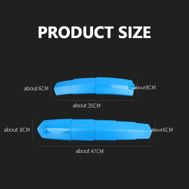 Super Pressure Resistant Bicycle Retractable Mudguard with Taillights