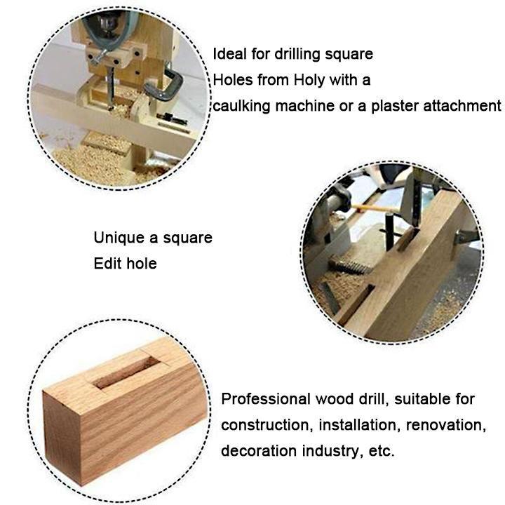 Premium square hole drilling tool