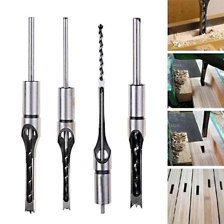 Premium square hole drilling tool