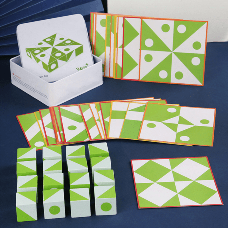 3D Puzzle Cube Building Blocks