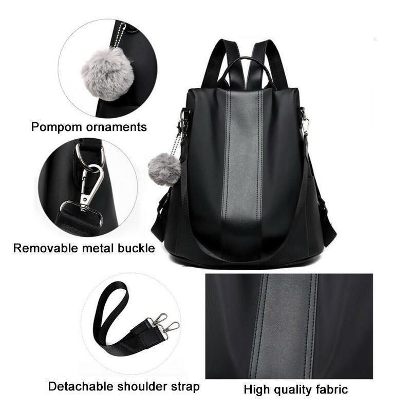 Waterproof Nylon Anti-Theft Backpack