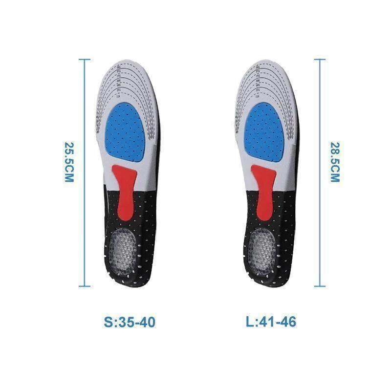 Breathable Silicone Orthopedic Insoles