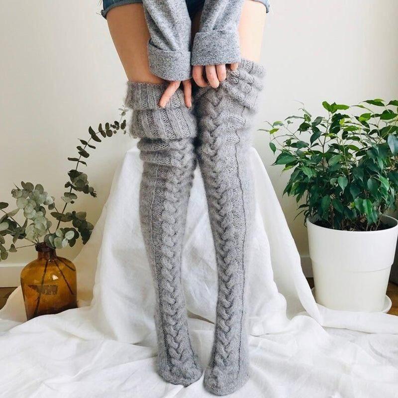 Winter Knitted Stockings