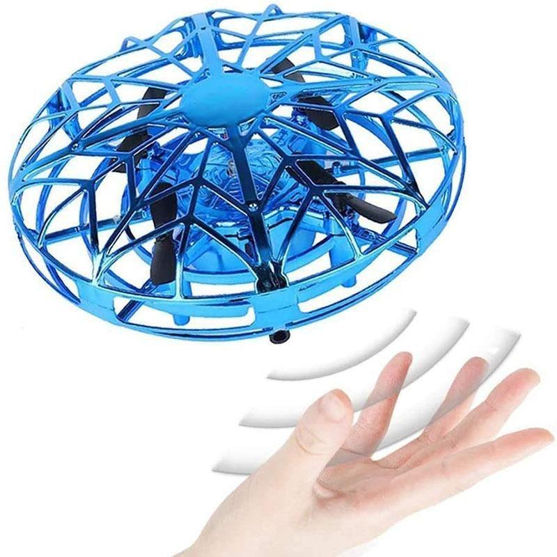 Mini UFO Drone Hand Controlled Flying Toys