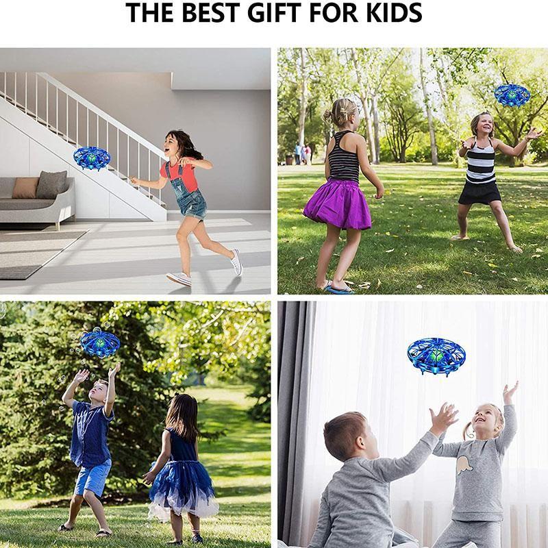 Mini UFO Drone Hand Controlled Flying Toys