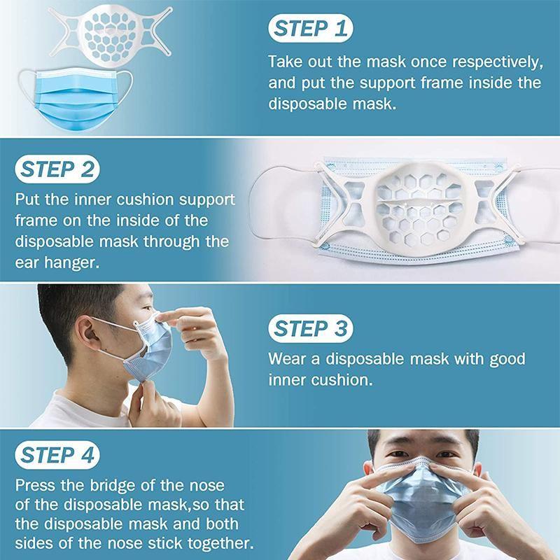 Silicone 3D Mask Bracket