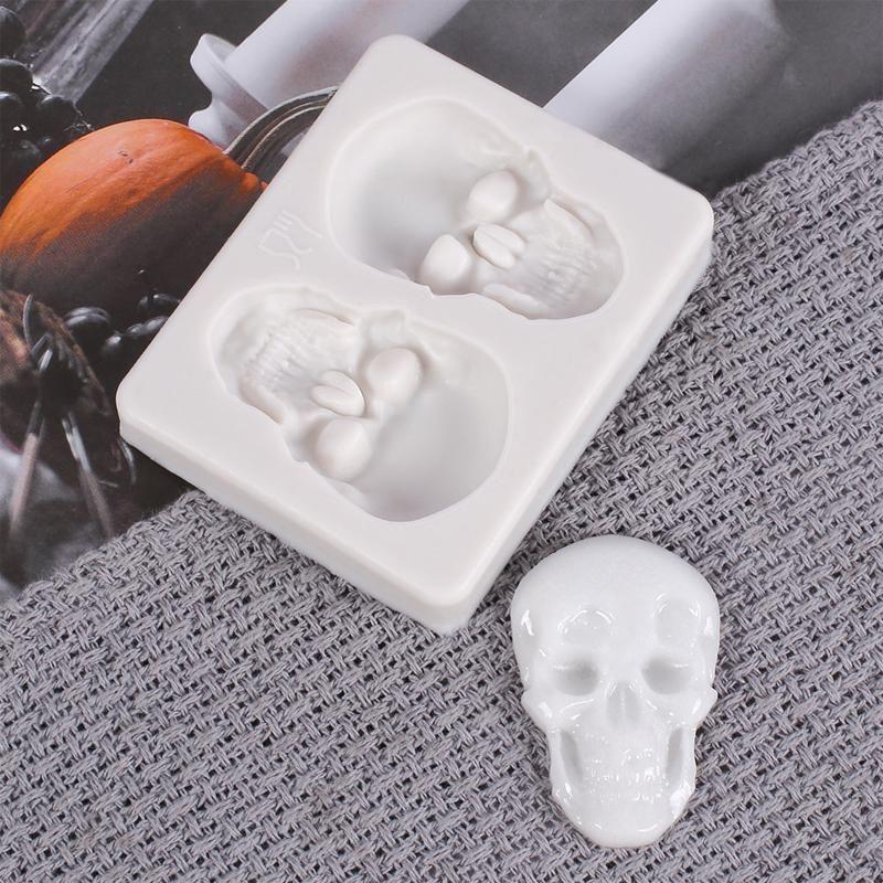 3D skull cake pan