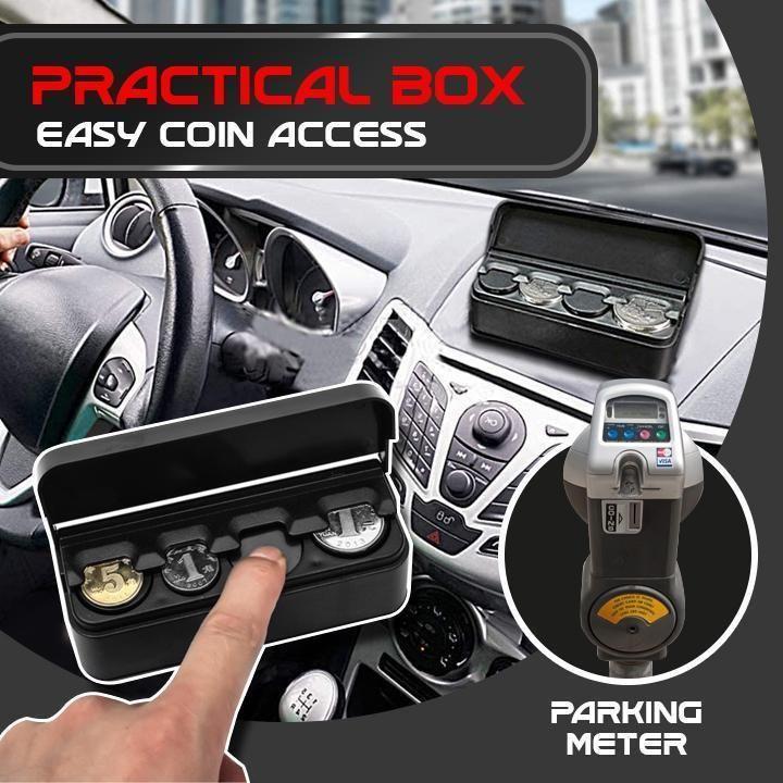 Premium Car Coin Storage Box