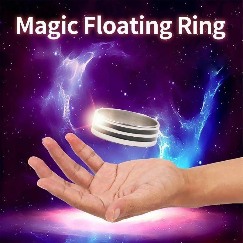 Momomage Floating Ring Magic Tricks Floating Effect Of Invisible Powerful Magic Props Flying Magic Accessories Gimmick Illusion