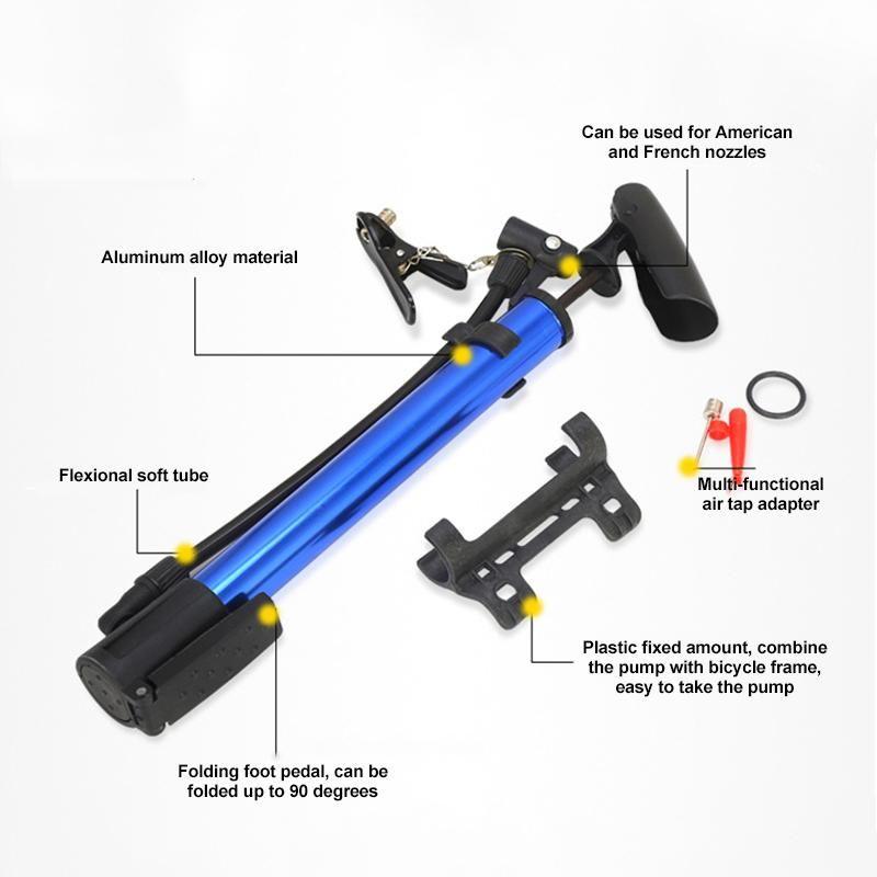 Portable High Pressure Air Pump Bike Pump
