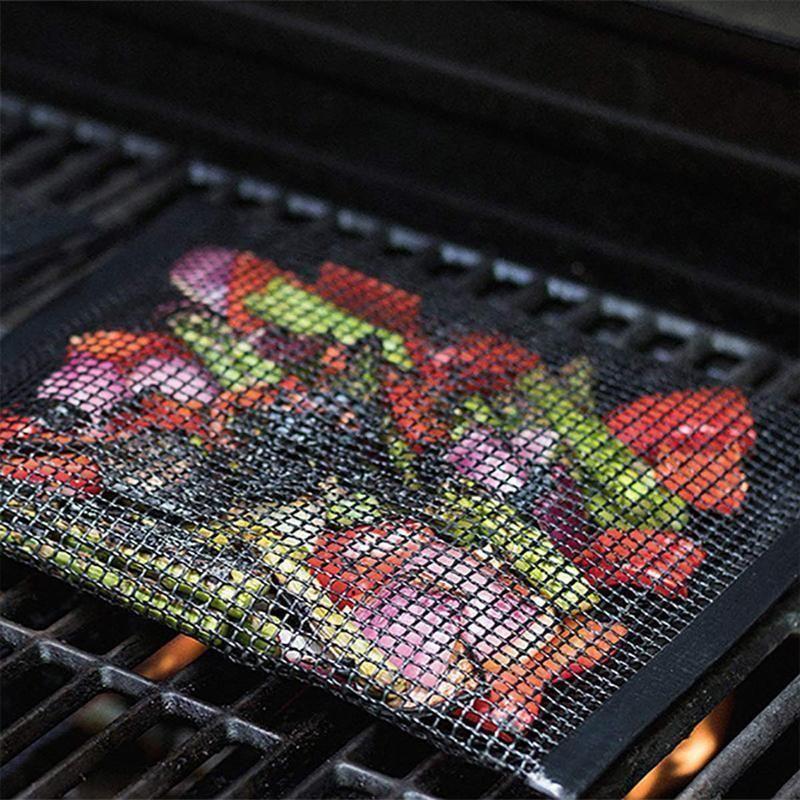 Reusable Mesh Non-stick Mesh BBQ Bags