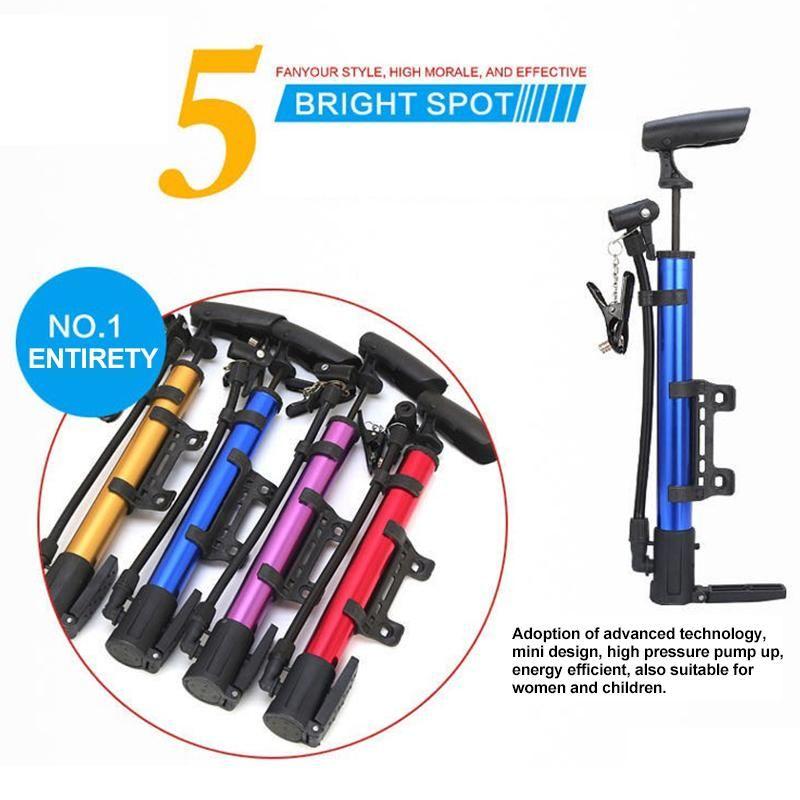 Portable High Pressure Air Pump Bike Pump