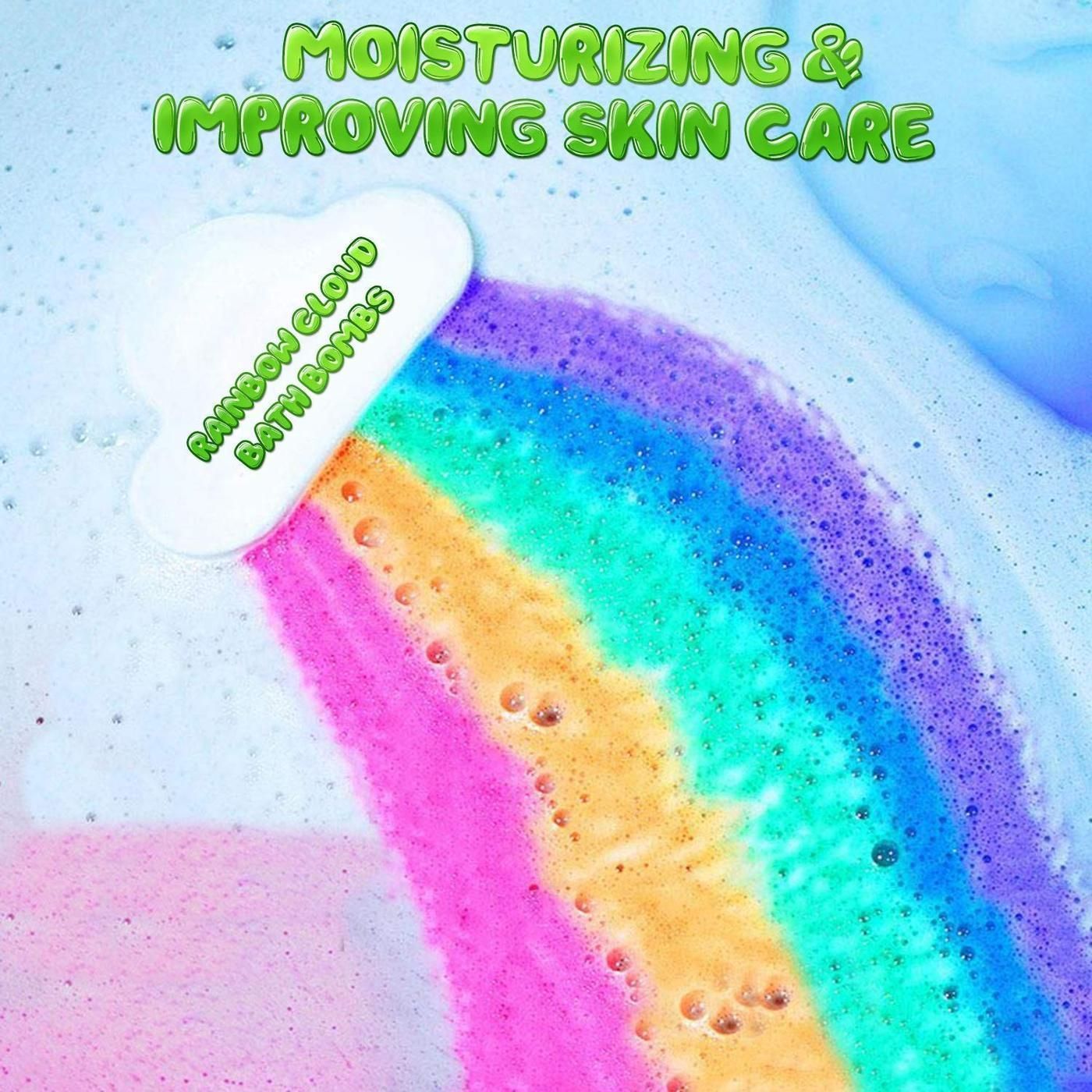 Rainbow Bath Bomb