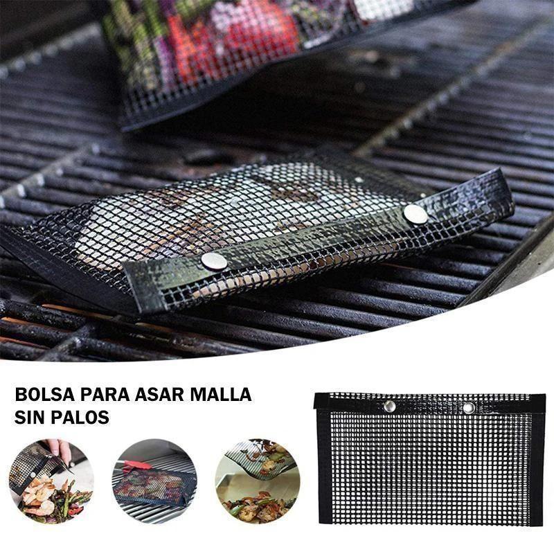 Reusable Mesh Non-stick Mesh BBQ Bags