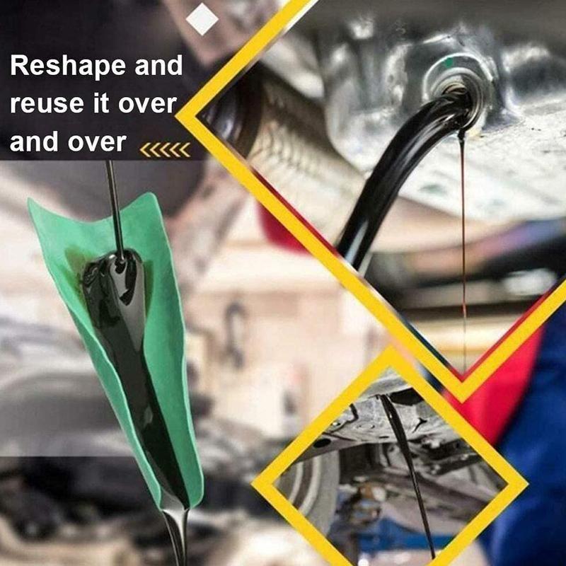 Flexible Draining Funnel Tool