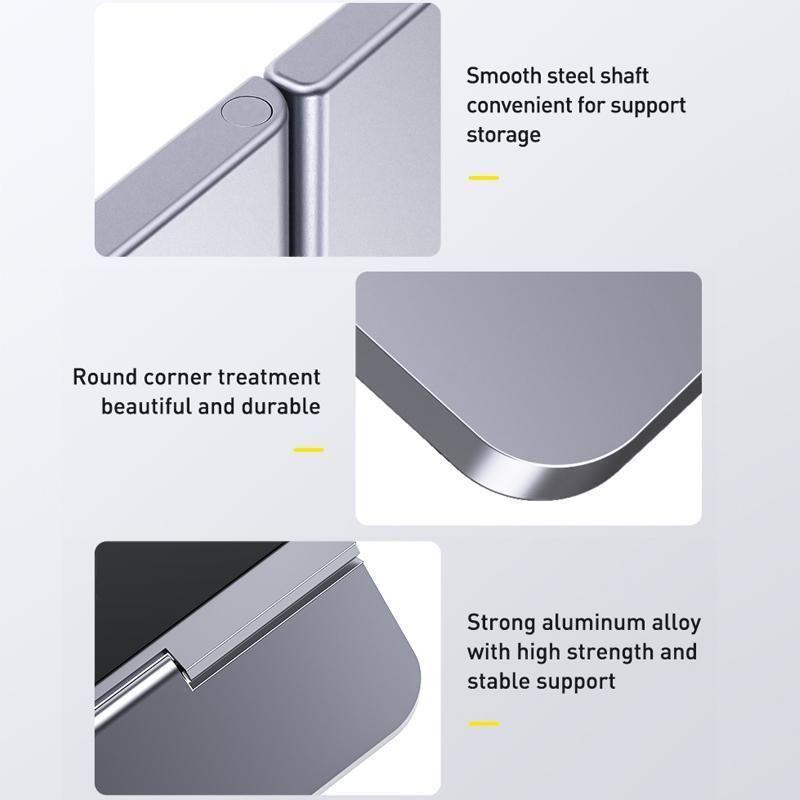 Adjustable desktop laptop stand